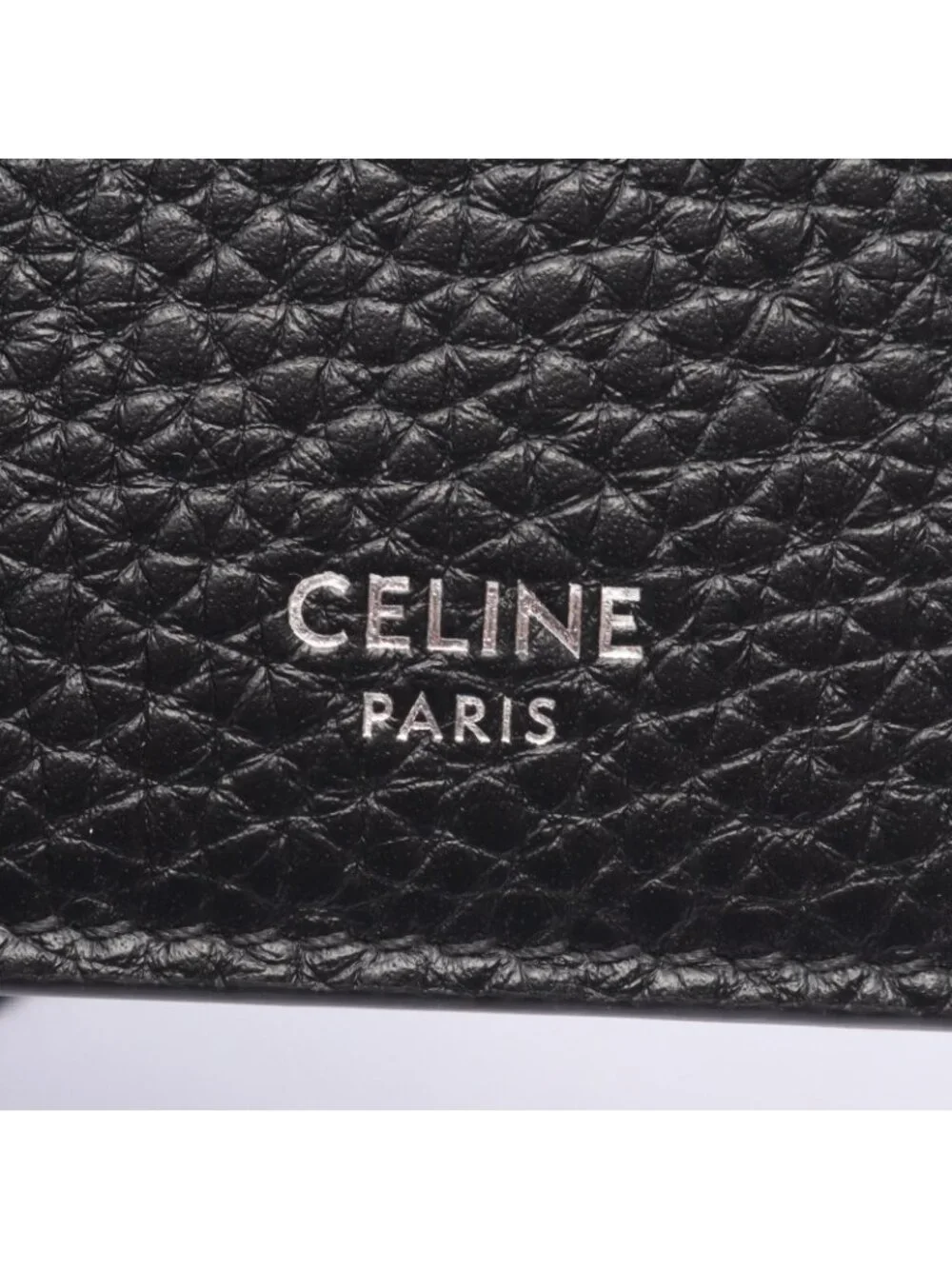 Celine Card Case Bifold 100 Leather